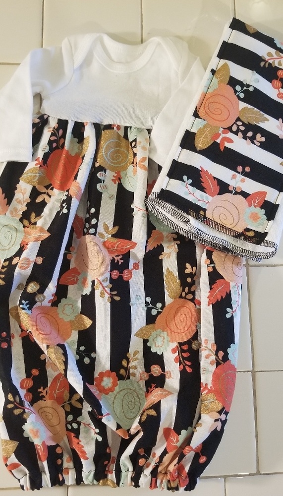 Custom Baby Gowns & Burp Cloths